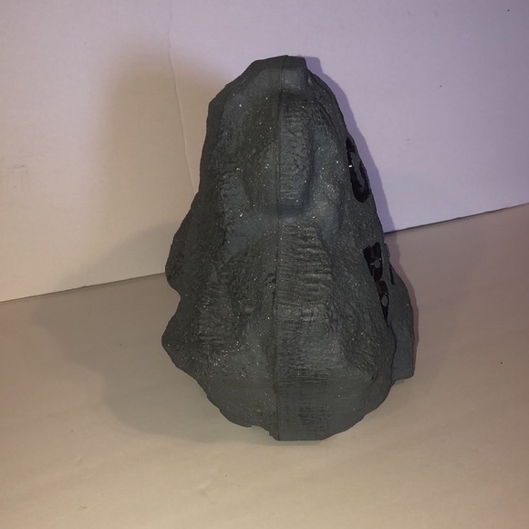 Gemmy GO BACK Haunted Rock Lights & Sounds RETIRED Stone Halloween WORKS GREAT! - Picture 4 of 7